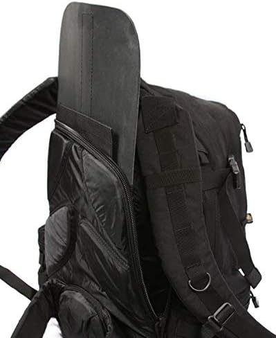 LAPG Operator Tactical Backpack, Adjustable Outdoor Operation Backpack with MOLLE System, Hiking Knapsack - Black