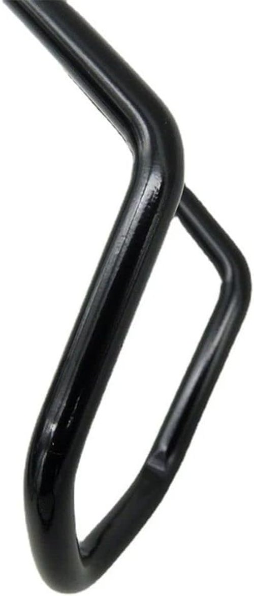 Rear Derailleur Protector, Steel Bicycle Derailleur Guard, Bike Rear Derailleur Hanger Rear Gear Protector Chain Stay Guard for Bicycle Mountain Road Cycling, Black, 150 mm