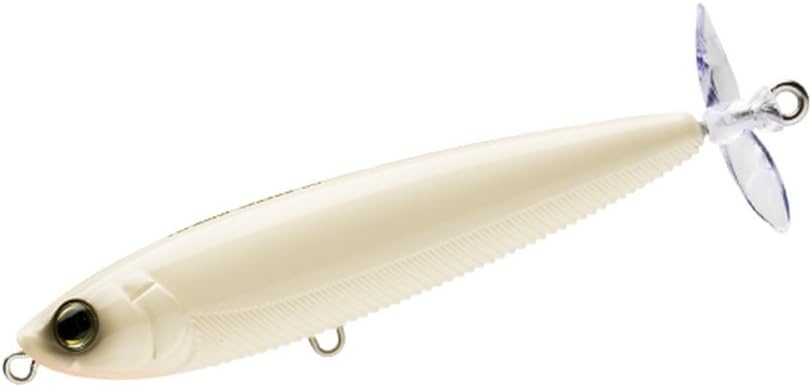 Yo-Zuri R1107-BN 3DB Prop Topwater Floating Lure, Bone