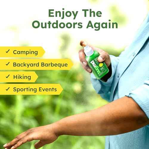 BugMD Buzz Shield - Mosquito and Insect Repellent Spray for Body and Home, Indoor & Outdoor Use, DEET-Free, Tick Repellent, Safe Bug Spray for People (1-Pack)
