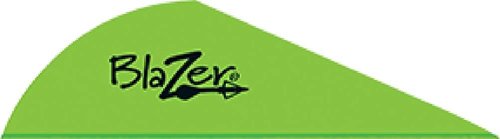 Kiwi Bohning Blazer Vanes - 2 Inch Green Archery Fletching (Pack of 100)