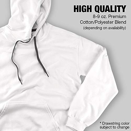 Large White Penn State Nittany Lions Logo Unisex Hoodie - College Fan Apparel