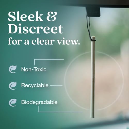 Enviroscent Car Air Freshener Auto Stix Seaside Coconut & Verbena Pack of 6