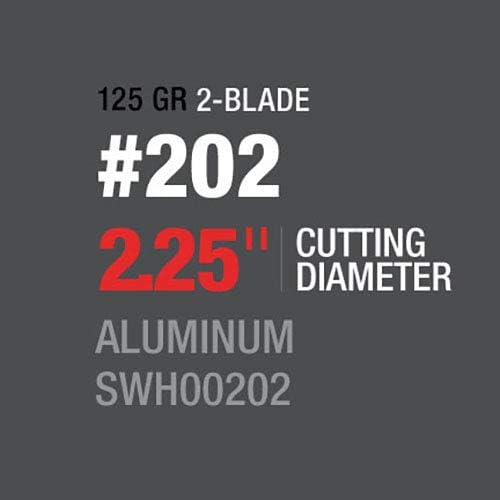 125 Grain Swhacker 2.25” 2-Blade Broadheads 3-Pack with Practice Tip - Precision Archery