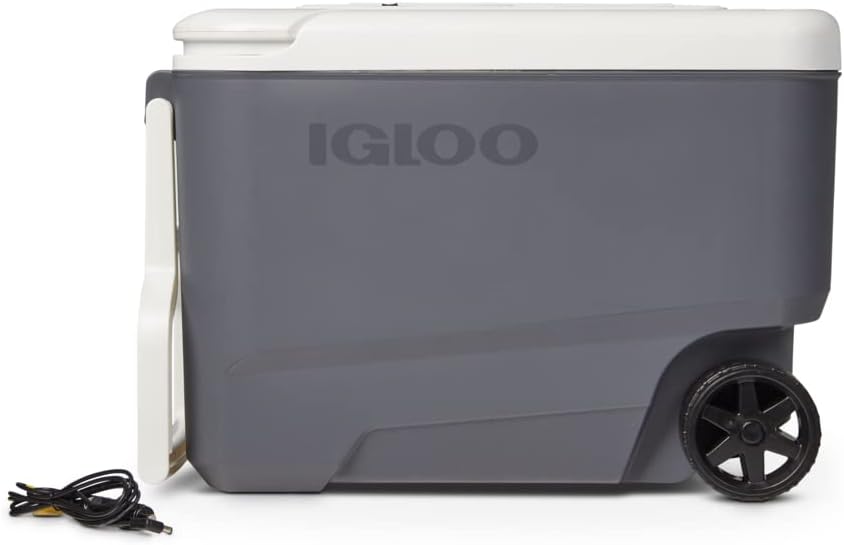 Igloo Iceless Thermoelectric Cooler, Portable Cooler Electric, Plug-in 12V Camping Fridge Cooler, Electric Ice Chest, Hielera Electrica