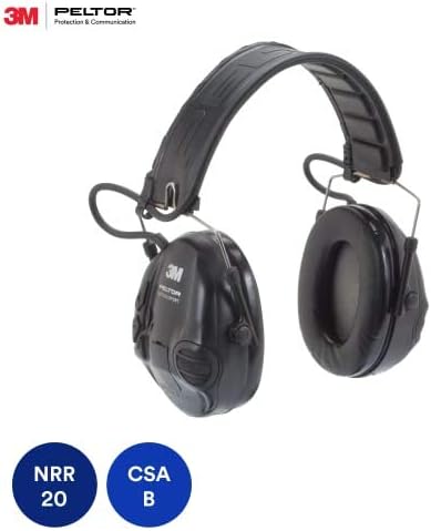 Peltor MT16H210F-479-SV Tactical Sport Headset Black 1/Case