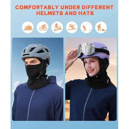 Balaclava Ski Mask Winter Face Mask for Men Women Thermal Full Face Cover for Cold Weather Snowboarding Motorcycle