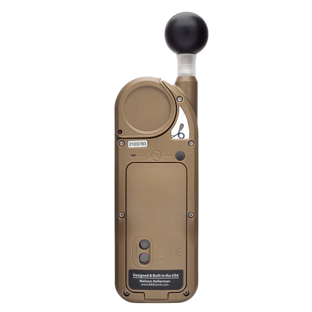 Kestrel 5400 Heat Stress Tracker Pro with Link, Compass and Vane Mount, Orange