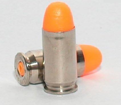45 ACP Action Trainer Dummy Round - 10 Rounds (Orange, ABS Plastic)