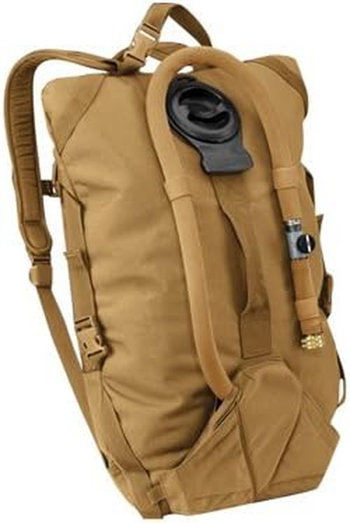CamelBak SquadBak Tactical Hydration System with 25L MG Omega WaterBeast Reservoir, Coyote