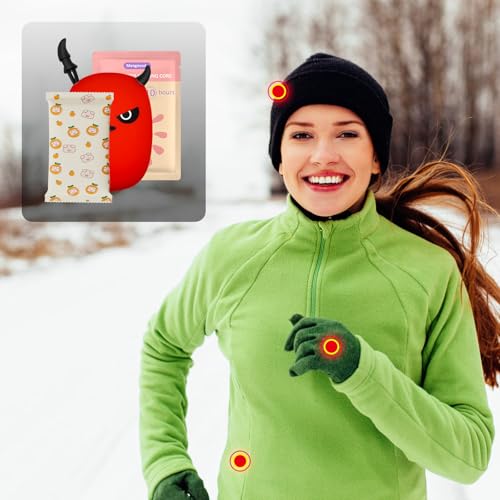 Hand Warmers Up to 10 Hours Long-Lasting for Warm Hot Hands, Disposable, Hands Feet and Body, Winter Essentials, Camping Hand Warmers 10 Packs (40 Packs Gift of Silicone Insulation Cover)