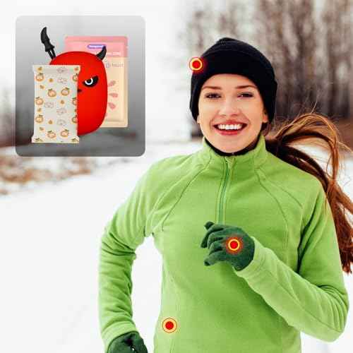 Hand Warmers Up to 10 Hours Long-Lasting for Warm Hot Hands, Disposable, Hands Feet and Body, Winter Essentials, Camping Hand Warmers 10 Packs (40 Packs Gift of Silicone Insulation Cover)
