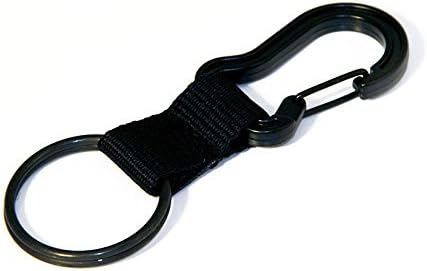 KEY-BAK Carabiner with Split Ring Key Holder