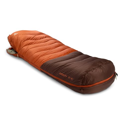 Kelty Supernova 0 Degree Down Sleeping Bag, Compact + Lightweight, Roomy Shape for All Body Types and Sleep Positions, Recycled Shell Fabrics, 2024 (Long)