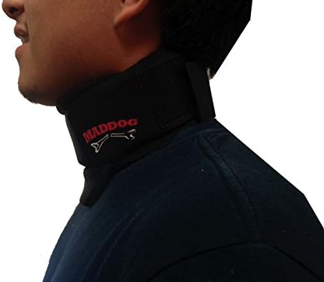 Maddog Pro Padded Paintball Neck Protector - Black