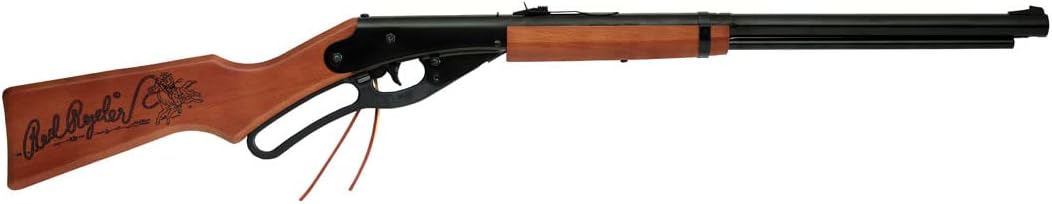 Daisy Outdoor Products Model 1938 Red Ryder BB Gun, Wood Grain, Overall Length: 35.4 Inch