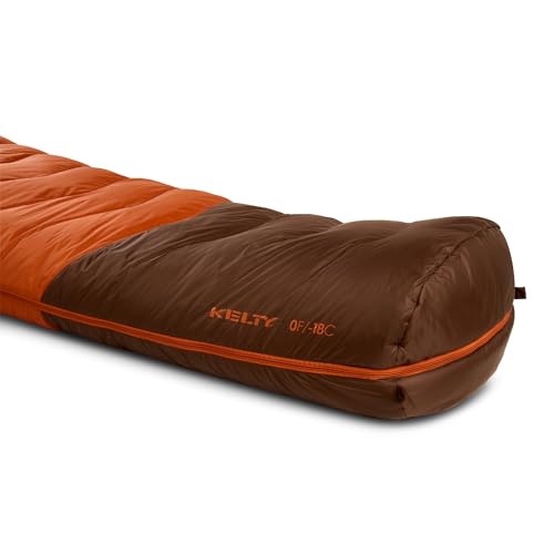 Kelty Supernova 0 Degree Down Sleeping Bag, Compact + Lightweight, Roomy Shape for All Body Types and Sleep Positions, Recycled Shell Fabrics, 2024 (Long)