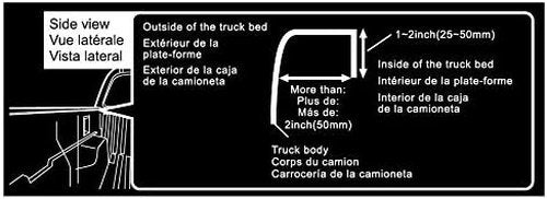 INNO RT201 Truck Bed Bike Rack - Bike Mount for Standard Pickup Truck