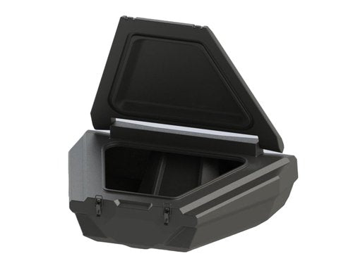MotoAlliance Highlands UTV Rear Cargo Box fits 2019-2022 CF-Moto Z-Force 950 Sport models. Massive 168 Qt Storage, Weatherproof & Made in the USA with OEM Finish.