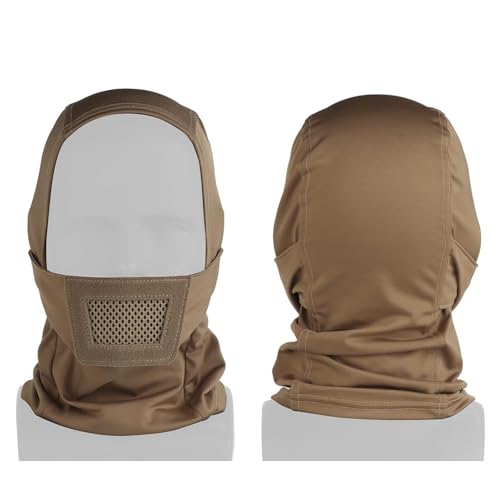 Balaclava Mesh Mask Breathable Tactical Mask Full Face Protection for Hunting Hiking Cycling
