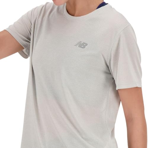Women's Athletic T-Shirt - Medium Ash Heather - Breathable Gym Top