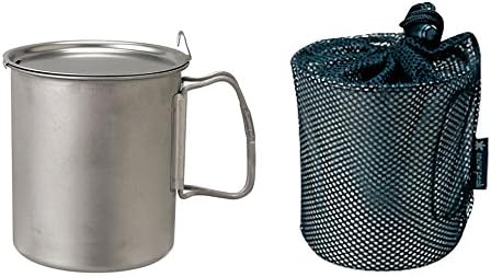 Snow Peak Trek Series Backpacking/Camping Cookware Sets, Trek 1400 Pot & Pan, 47.3 fl oz
