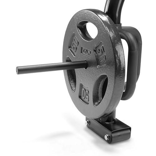 CAP Barbell Deluxe Open Trap Bar, Hex Bar, Shrug Bar, Deadlift Bar for Olympic and Standard Plates - Black