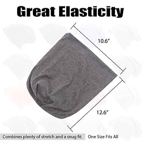 DOOVID Slouchy Beanie for Women Men Baggy Beanie Hats Casual Stretch Hip-Hop Skull Caps Knit Sleepping Hat