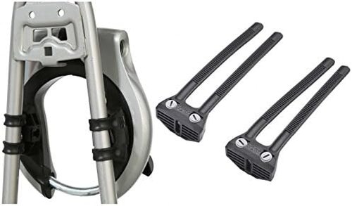 AXA ALA036 Unisex 55500395SC Flexible Mounting Strips Bicycle Frame Lock Black 10 x 4 x 4 cm