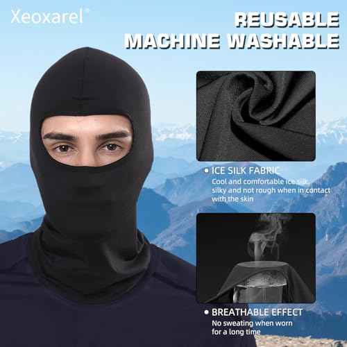 Xeoxarel Balaclava Ski Mask for Men/Women (Available in 2/3/4/5/36 Pack)