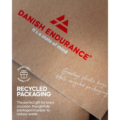 DANISH ENDURANCE Merino Wool Beanie for Men & Women, Warm Knitted Winter Hat