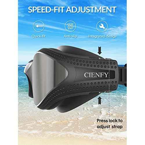 Unisex-Adult Swim Goggles, Polarized Goggles Swimming Men Women, Anti-fog Leak-proof Clear Vision Underwater