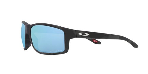 Oakley Man Sunglasses Matte Black Camo Frame, Prizm Deep Water Polarized Lenses, 61MM
