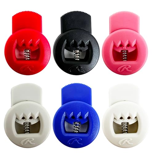 Spring Lock Baseball Glove Lace Tightener - Red - Fits Most Gloves