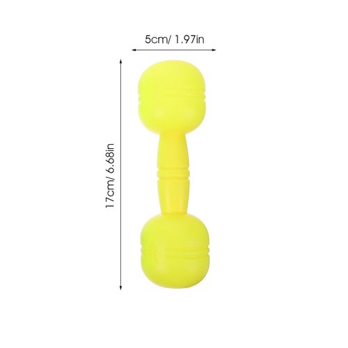 GANAZONO 3 Pairs Kids Plastic Hand Dumbbells Home Gym Exercise Barbell Children Exercise Fitness Sport Toy Toddler Weights Kids Fun & Fitness Workout Equipment