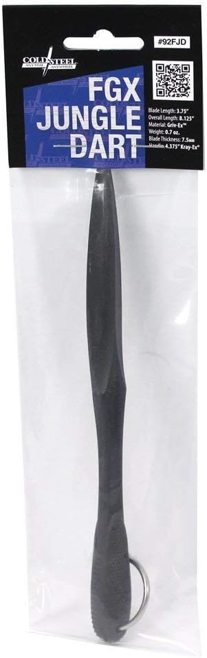 Cold Steel (92FJD) FGX Jungle Dart, One Size, BLK
