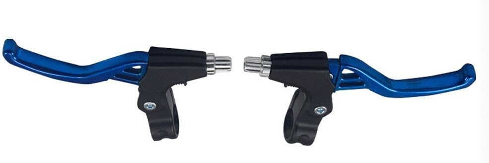 BicycleStore® 1 Pair Universal Aluminum Alloy Bicycle Brake Handle Mountain Road Bike Brake Lever Diameter 22mm(Black)