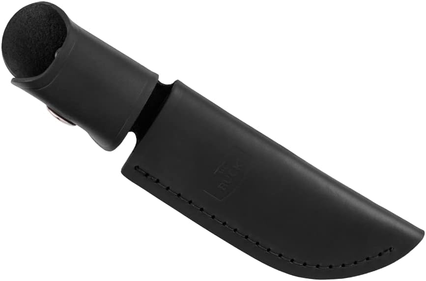 Buck Knives 103 Skinner Fixed Blade Hunting Knife, 4" Stainless Steel Blade with Leather Sheath