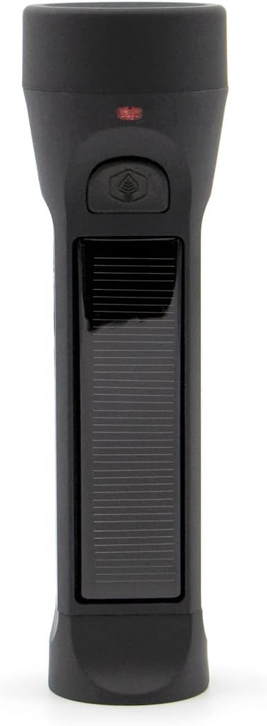 Journey 300 Solar LED Waterproof Flashlight with USB Phone Charger, Yellow