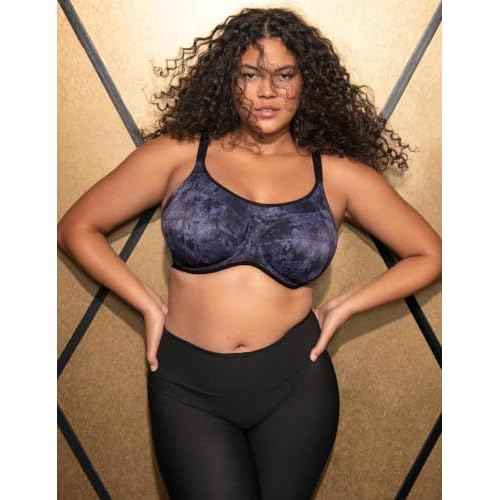 Elomi Women's Energise Underwire with Racerback Conversion Sports Bra (8042)