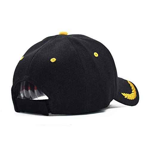 American USA-Flag-Cap Eagles-Trucker-Hat for Women Men Adjustable Caps Patriotic Hat Printing Baseball Cap Black