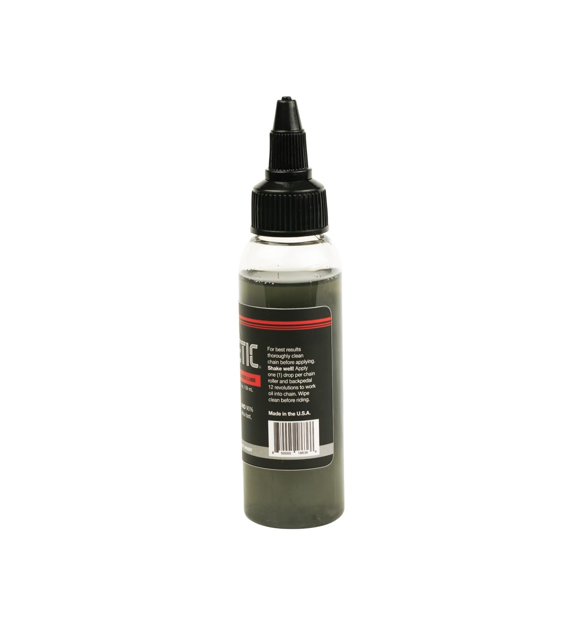 SILCA Synergetic Bike Chain lube 2oz Bottle | Wet lube Designed with Premium Synthetic Oil and a Secret Blend of ZDDP + WS2 | Save watts and Equipment Independently lab Proven