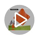 24PCS Sports Safety Cones with Checkered Flags for Soccer and Basketball Training