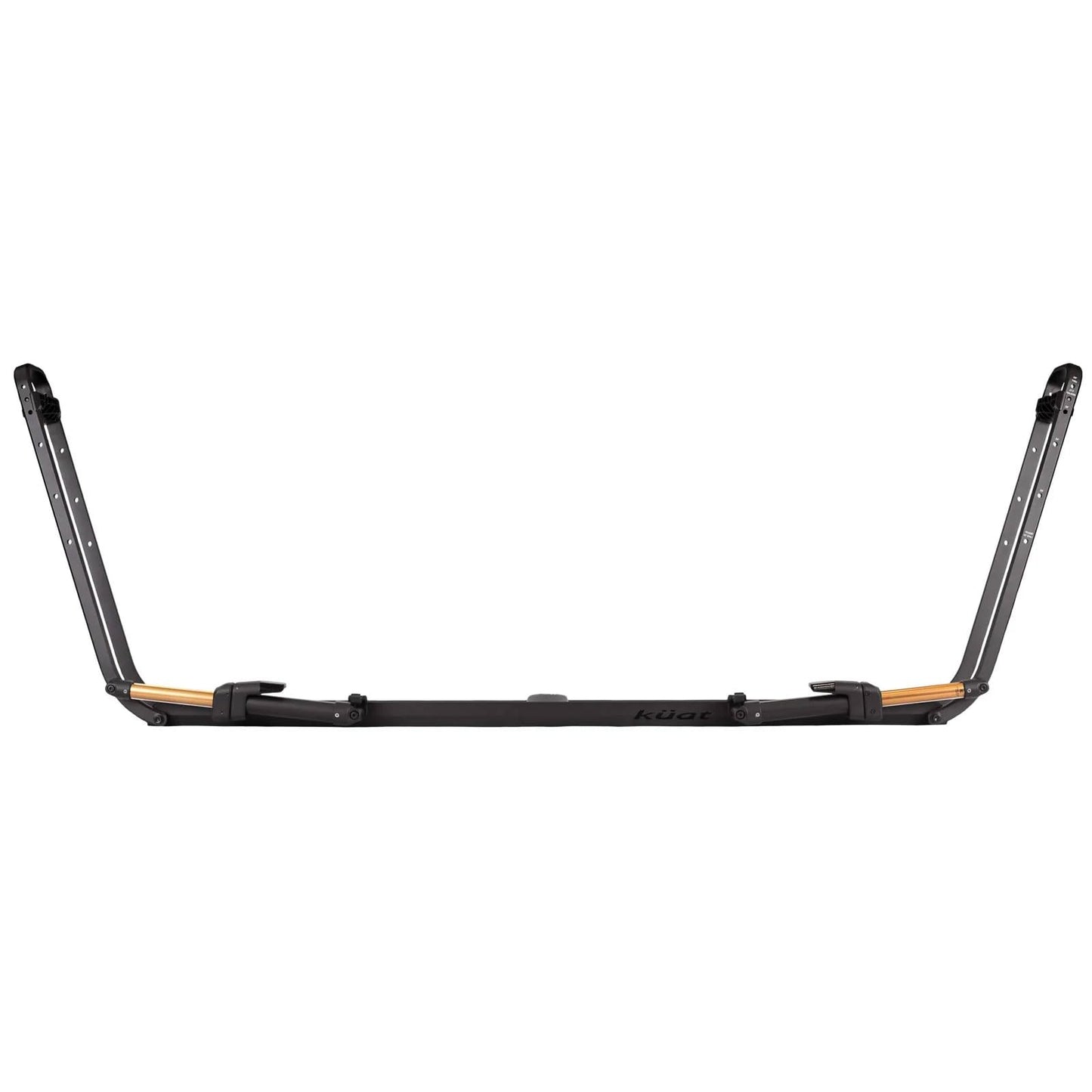 KUAT Piston SR - Secure Rugged Durable Kashima-Coated Portable Foldable Easy-to-Use No Frame Contact Rooftop Bike Rack with 53" Max Wheelbase & 5" Max Tire Width, 1 Bike Capacity
