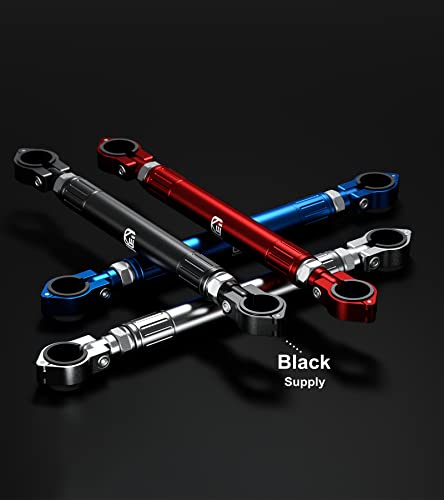 Aluminum Alloy Cross Bar Balance Bar for Motorcycle Handlebar Reinforcement Adjustable Length