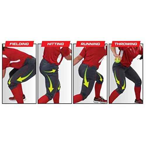 Rawlings Premium Yoga Style Game/Practice Fastpitch Softball Pant, Adult, Solid Color