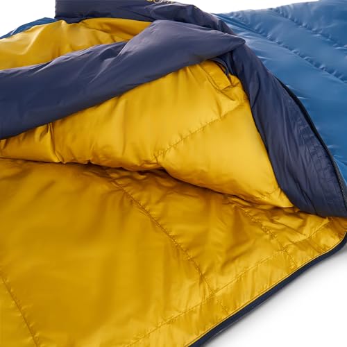 Kelty Cosmic 20 Down Mummy Sleeping Bag for Backpacking, Campers, 550 Fill Power, Recycled Fabrics with PFAS-Free DWR, Designed in Sunny Colorado, USA, 2024 Model (Regular)
