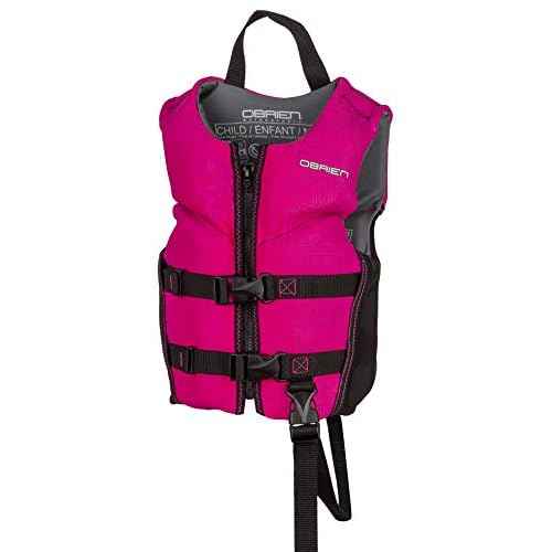 O'Brien Child Flex V-Back CGA Life Jacket, Pink