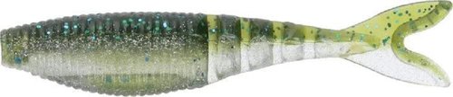 Yamamoto Baits 3" ZAKO Green Pumpkin W/Black Flake (8 Pack)
