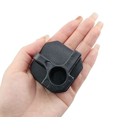 HJGarden 4pcs Camping Chair Replacement Feet, Screws Included, Black Plastic Repair Feet for Folding Chair Stool Camp Chair